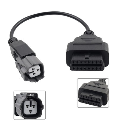 OBD2 Diagnostic Adapter Connector Cable for Yamaha Wave runner Jet boat 3Pin