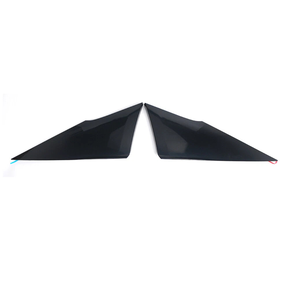 Glossy Black Rear Quarter Moldings Cover 62505-47012 For Toyota Prius 2016-2022