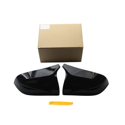 Pair ABS Plastic Rear view mirror cover trim For Tesla Model 3 2017-2020