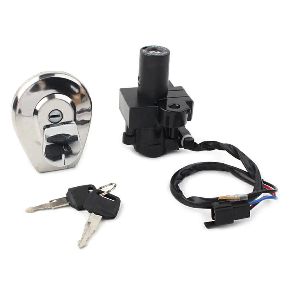 Ignition Switch+Gas Cap Cover Lock&Keys Fit Honda JADE250 CBX750 CB250 1984-2001