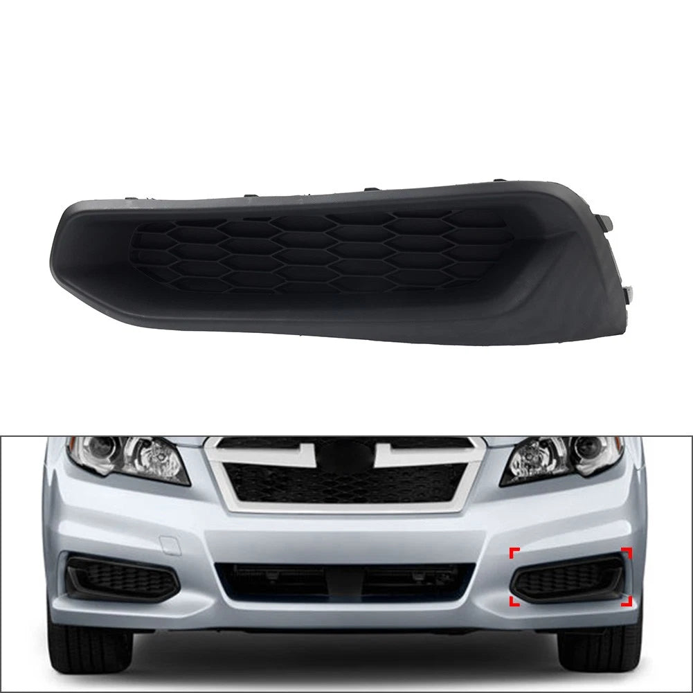 Front Bumper Fog Light Bezel Cover Black For Subaru Legacy 2013-2014 Left