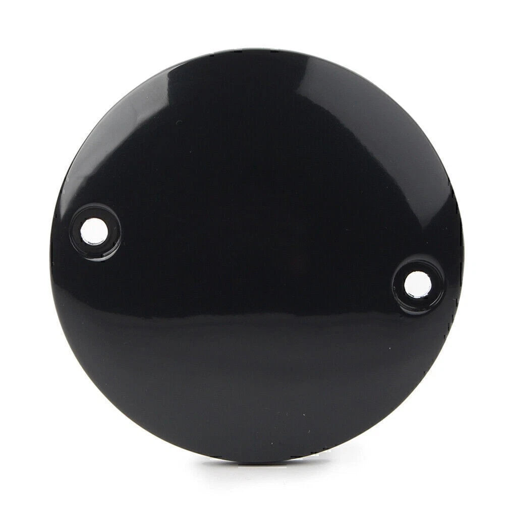 Flat Black Timer Ignition Point Cover for Harley Sportster XL 883 1200 1972-2017