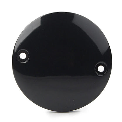 Flat Black Timer Ignition Point Cover for Harley Sportster XL 883 1200 1972-2017