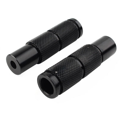 CNC Universal Motorcycle Bike Foot Pegs Footpegs Rear Set Pedals Racing Black