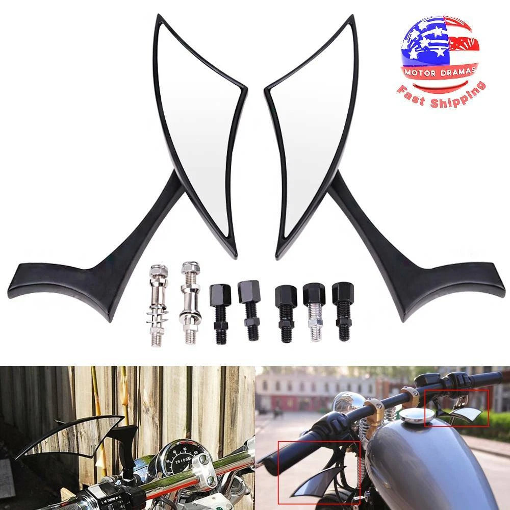 Motorcycle Mirrors For Harley Road Glide King Street Glide Touring Softail Dyna