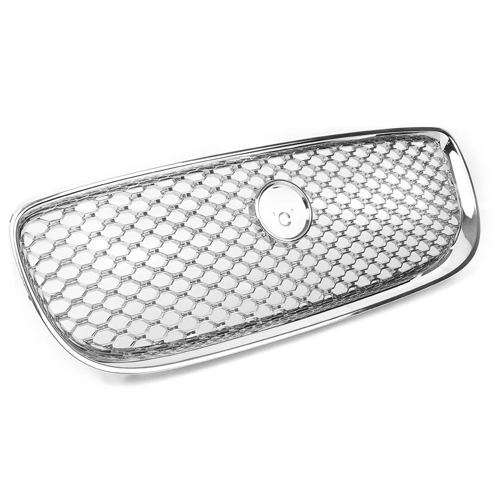 Chrome Front Bumper Hood Radiator Grille Mesh Grill For Jaguar XE 2015-2018 16