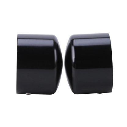 Pair Black Front Axle Nut Cover Cap For Harley Touring Trike ROAD KING ELECTRA