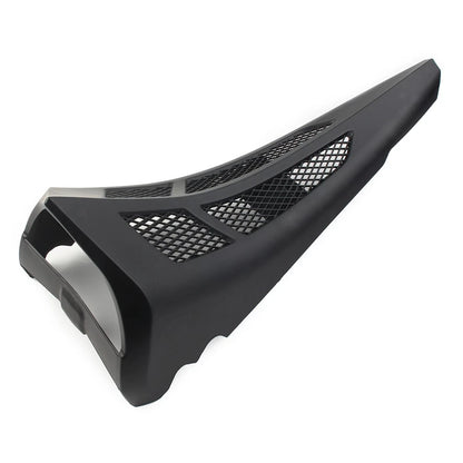 Tall Chin Spoiler Scoop Stretched For Harley Street Road Glide 2014-22 Matte Blk