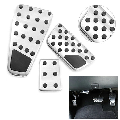 Anti-Slip Car Gas Brake Foot Pedal Pad Cover Kit For Dodge Ram 1500/2500/3500