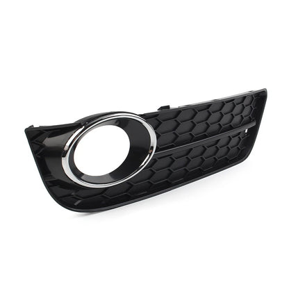 Right Front Bumper Fog Light Grille Cover With Chrome Ring For Audi A5 2008-2011
