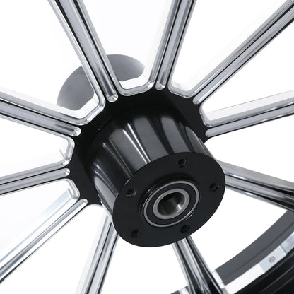 21''X 3.5'' Front Wheel Rim Dual Disc Hub For Harley Touring Road Glide 97-21