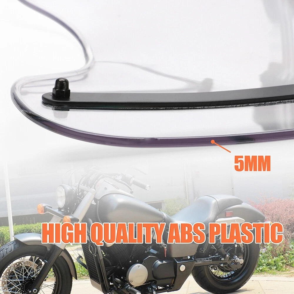 Large Clear Windshield for Harley Touring Sportster Dyna Softail VRXS Road Glide