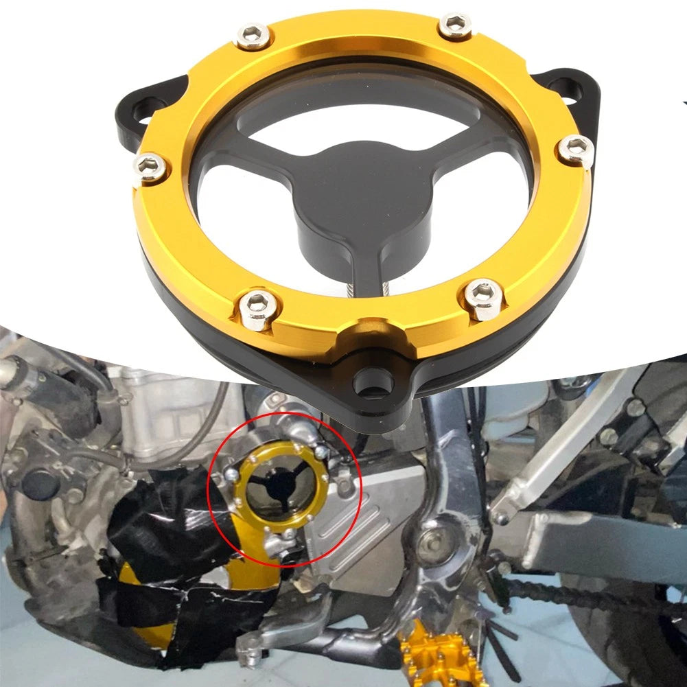Starter Idle Gear Cover Guard For Suzuki DRZ400/400E DRZ400 S/SM LTZ400 Yellow