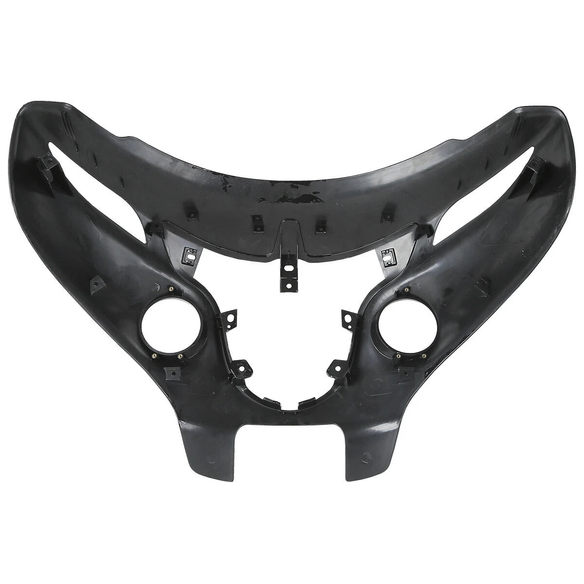 Front Outer Fairing &Headlight Bezel For Indian Chieftain Dark Horse 16-18 Black