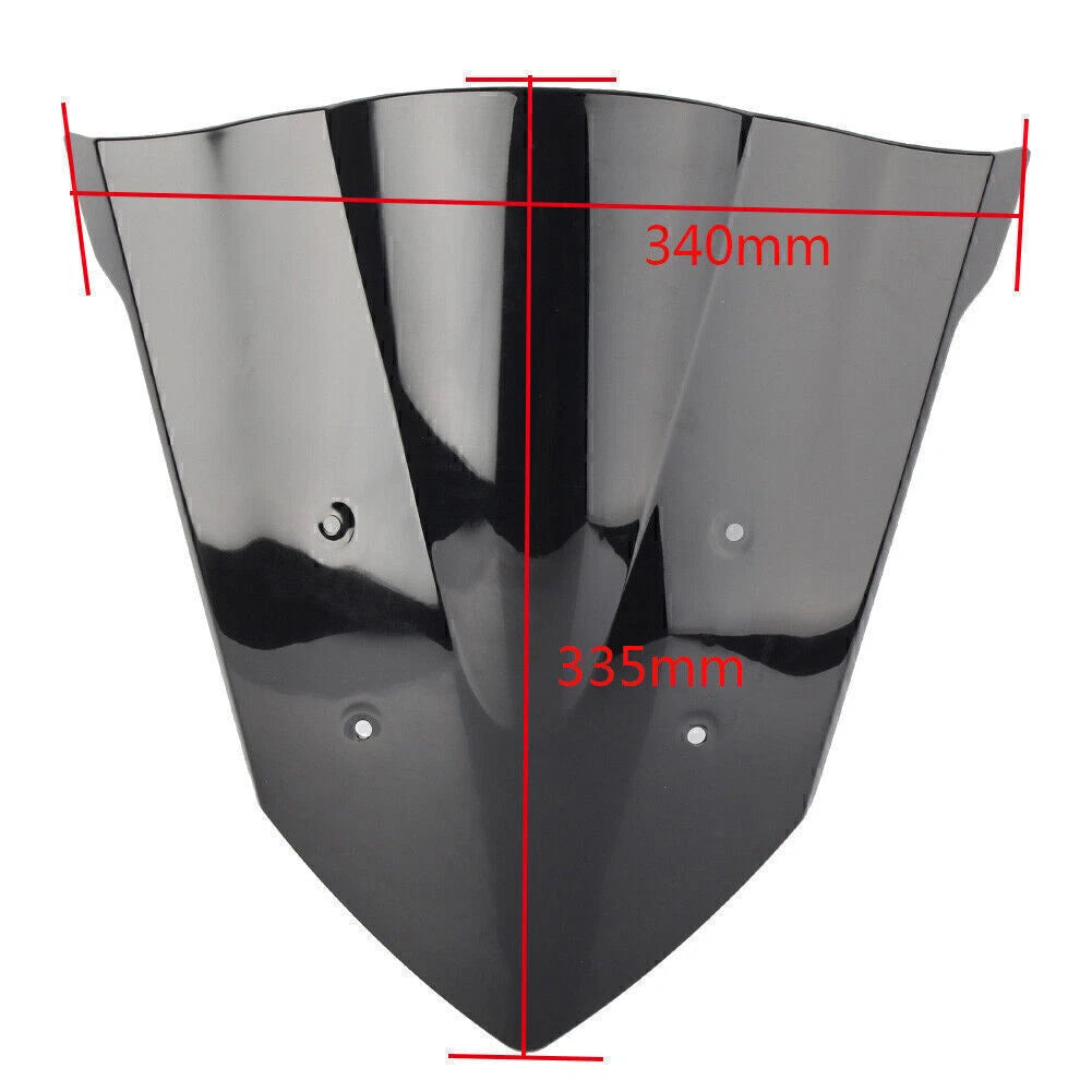 Windshield Wind Screen Motorcycle For Honda CBR650F 2014-2017 Black