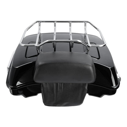 Razor Trunk Pad Rack Mount Plate Docking Fit For Harley Touring Road Glide 14-Up