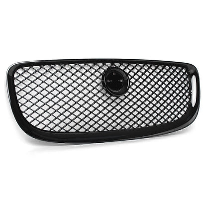 Upper Front Center Grille Mesh Fit Jaguar XJ 2010 2011 2012 2013 2014 2015 Black