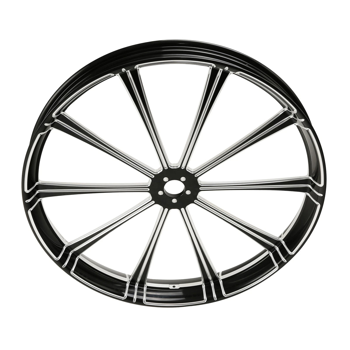 30'' Front Wheel Rim Single Disc Wheel Hub Fit For Harley Street Glide 08-25 ABS