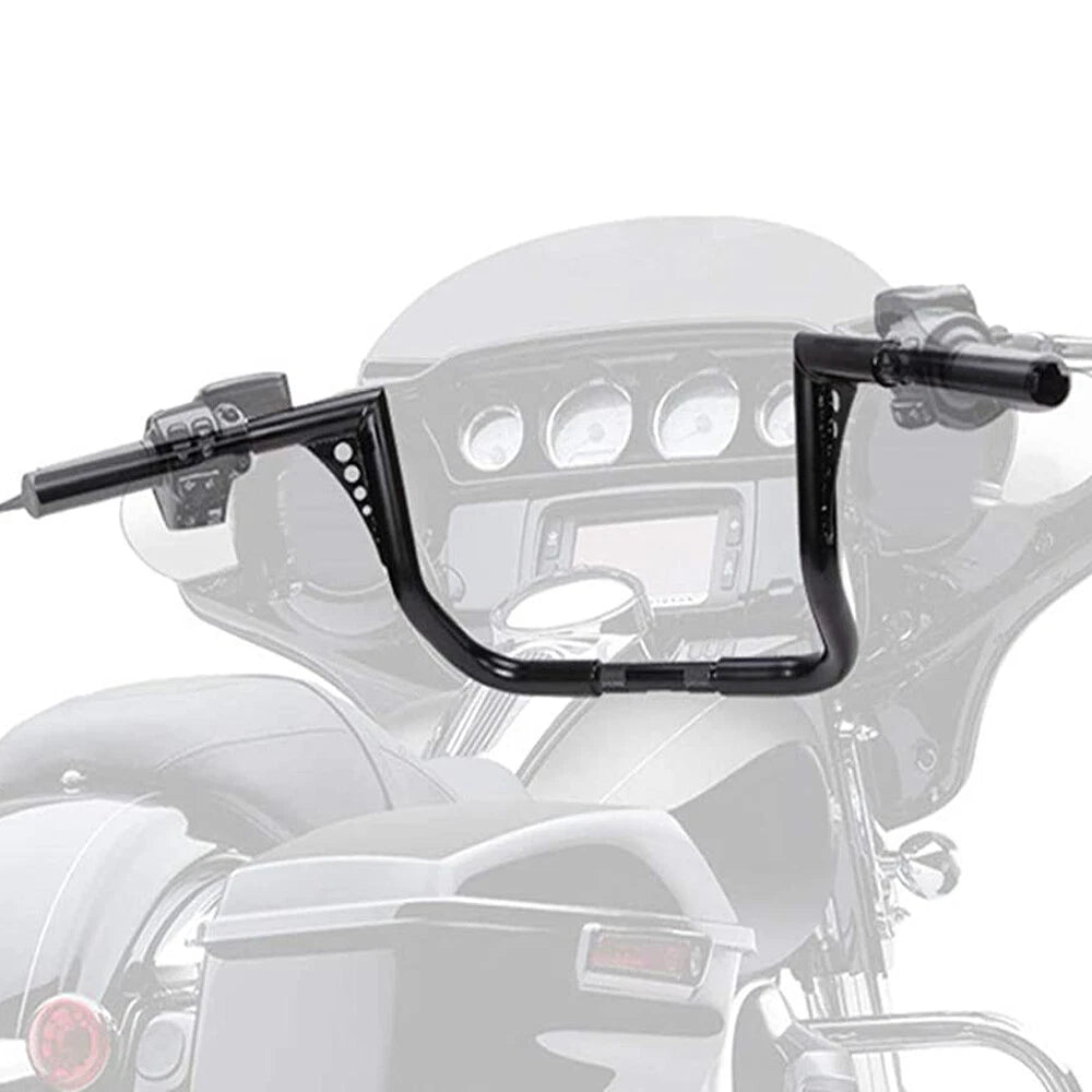 16" Rise 1-1/4" Ape Hanger HandleBar Fit For Harley Dressers Baggers Touring US