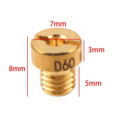 12pcs 5mm Carburetor Carb Main Jets Replacement Fit #45-#72 Dellorto sha phbg US