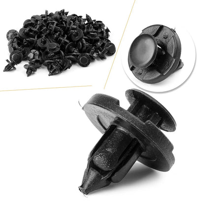 100pcs Trunk Screw Rivets Set Car Bumper Fender For Auto Plastic Fastener Clips