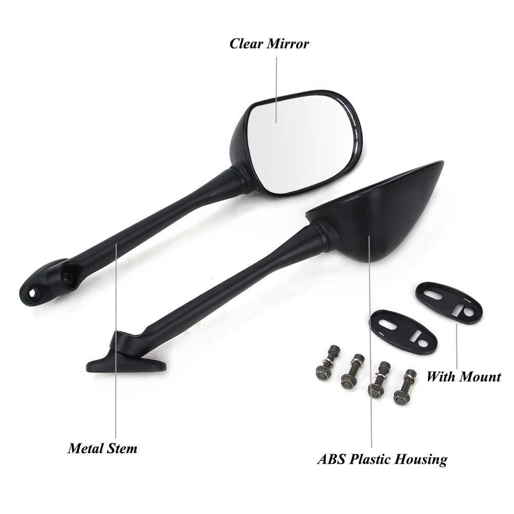 Rear View Mirrors For HONDA CBR 600RR 2003-2019 CBR1000RR 2004-2007 BR250R 10-13