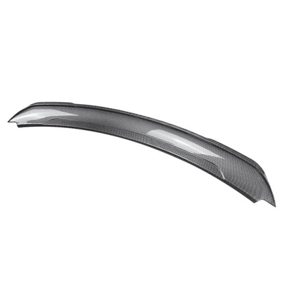 Rear Trunk Lip Spoiler Wing For Ford Mustang 2 Door Coupe 2015-2022 Carbon Fiber