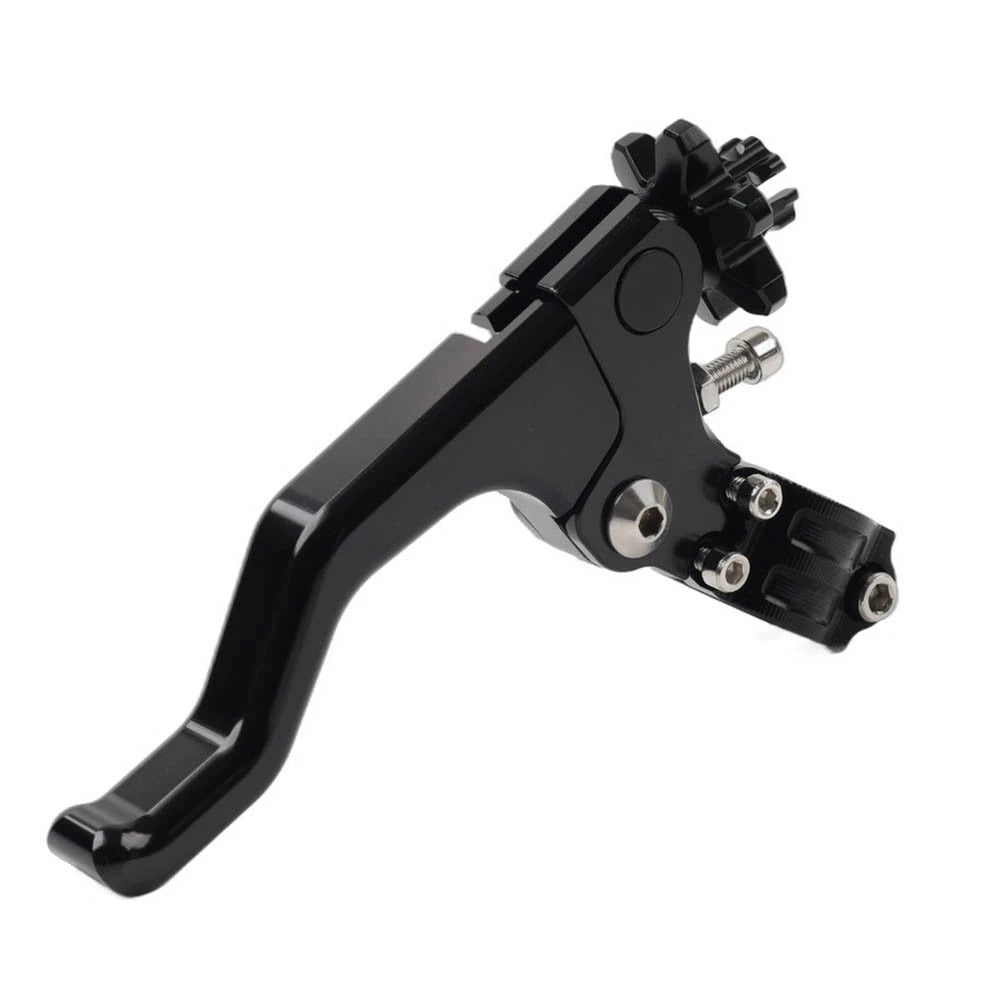 Stunt Clutch Lever Performance Cable Pull 7/8 1 Finger Universal Motorcycle Blk