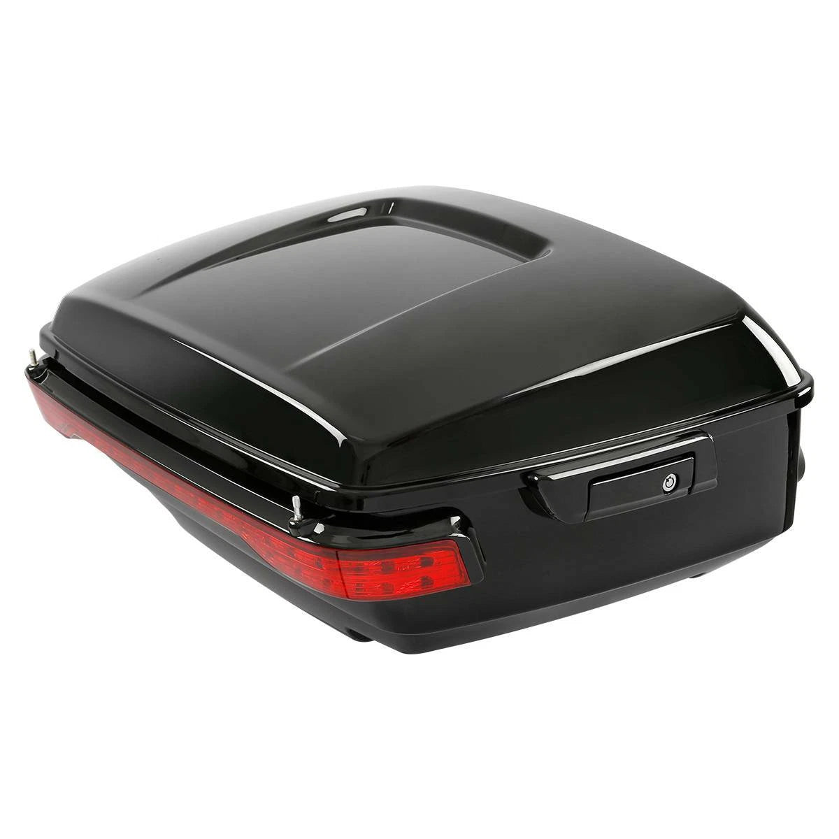 King Trunk Black Latch LED Bracke Tail Light Fit For Harley Touring 2014-2025 23