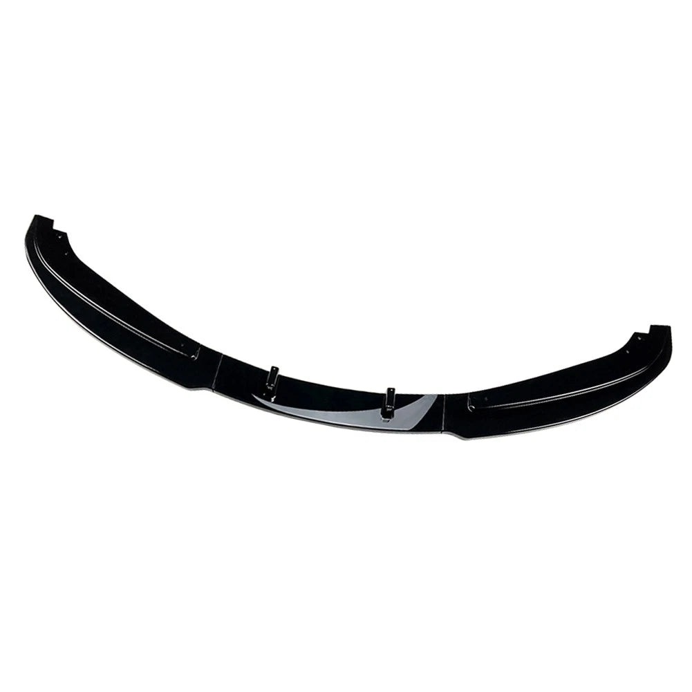 Front Bumper Spoiler Lip For BMW 3 Series E90 4-Door Sedan 2009-12 Bright Black