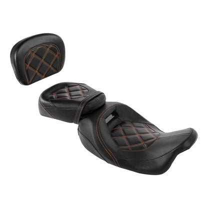 Driver Passenger Seat & Pad Fit For Harley Electra Road Glide King 2009-2023 22