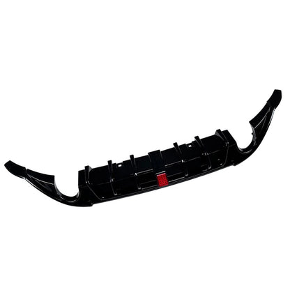 Glossy Black Rear Bumper Protector Spoiler Lip For VW Golf 7 Standard GTD 14-17