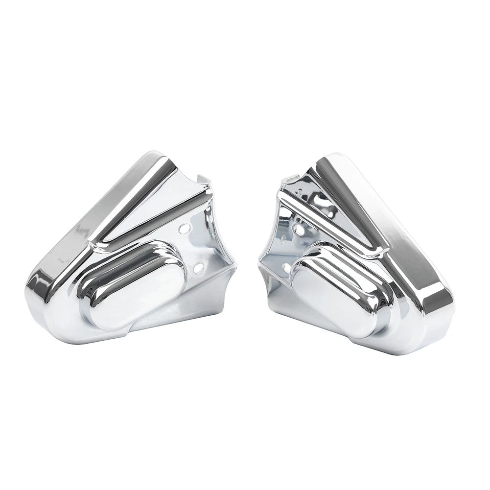 Chrome Rear Phantom Swingarm Axle Covers Kit For Harley Softail Bad Boy Heritage