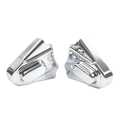Chrome Rear Phantom Swingarm Axle Covers Kit For Harley Softail Bad Boy Heritage