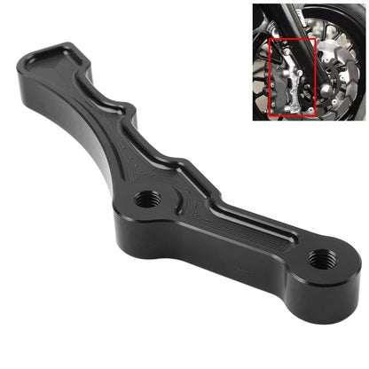 CNC Motor Radial Front Brake Caliper Mount Bracket For Harley Black