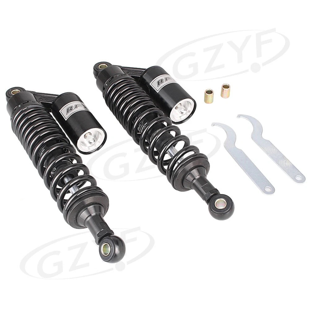 320mm Rear Gas Shock Absorber Damper Suspension For Motorcyce Black Pair US
