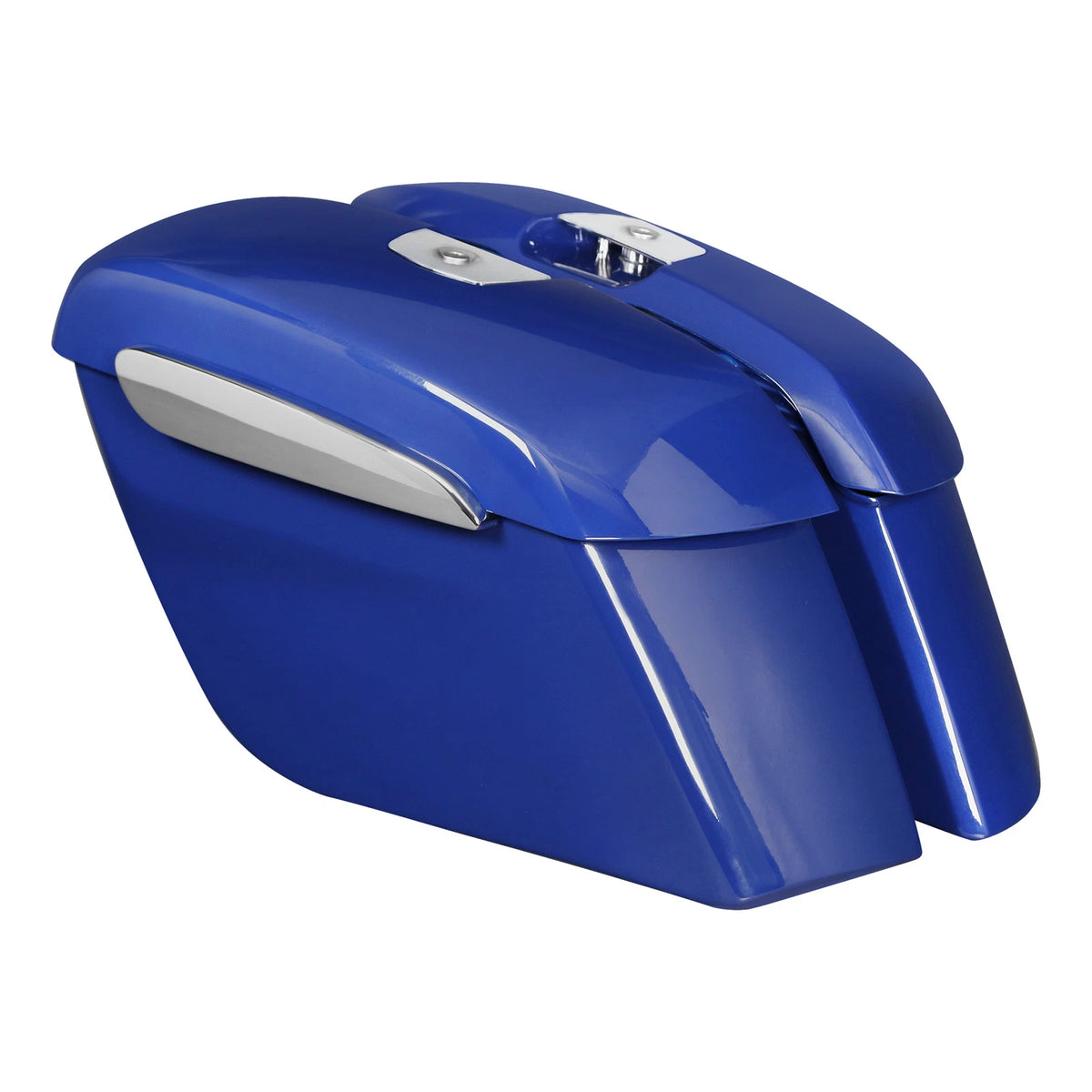 Hard Saddlebags Fit For Indian Chieftain 19-25 Roadmaster Dark Horse 20-25 Blue
