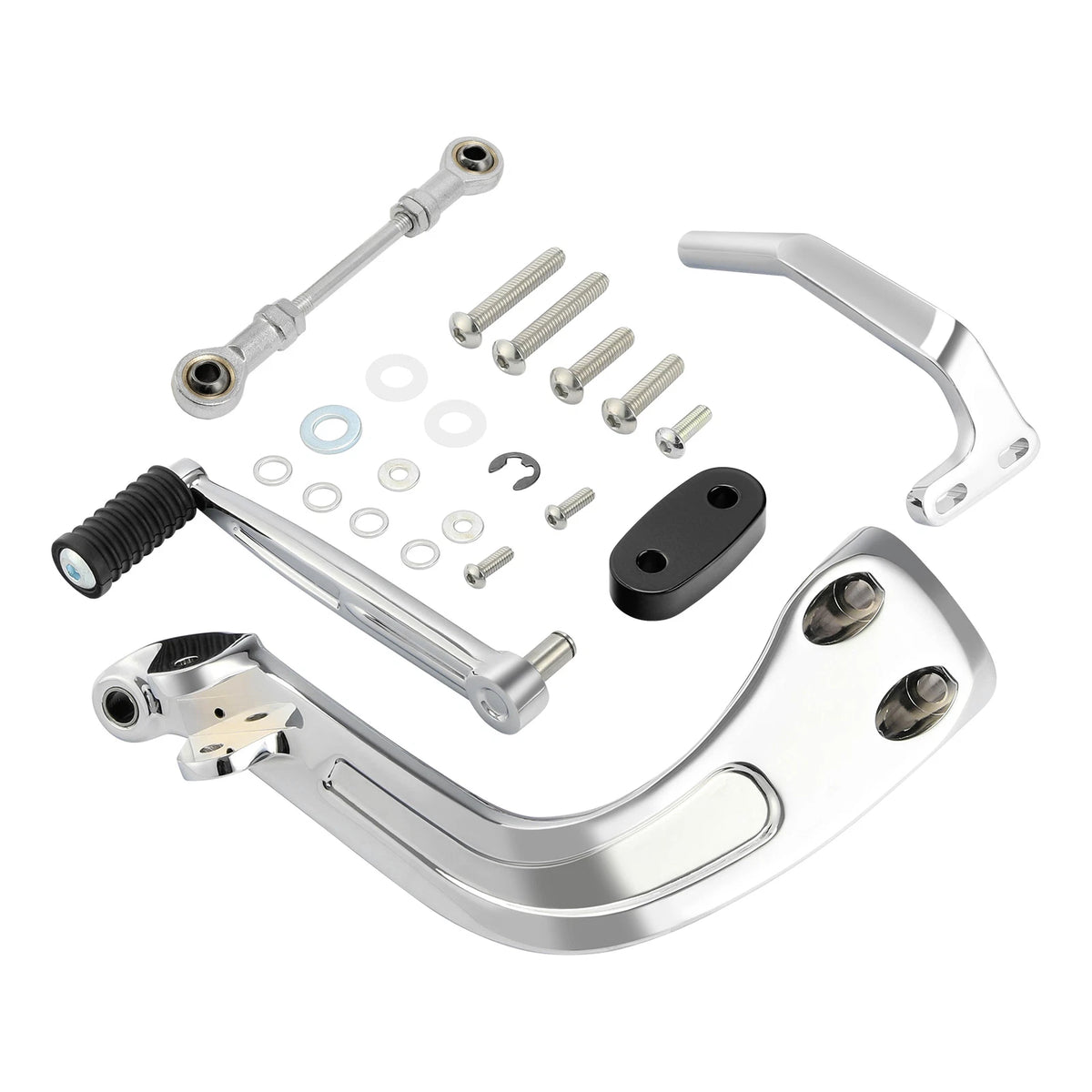 Mid Controls Shift Side & Brake Side Kit Fit For Harley FLSB FXFB FXFBS 2018-Up
