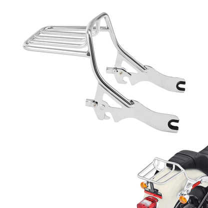 Two-up Luggage Rack Fit For Harley Softail FLDE FLHC FLHCS FLSL 2018-2025 Chrome
