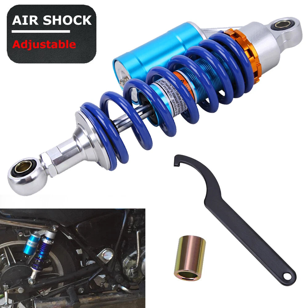11" 800lbs 280mm Air Shock Absorber Rear Suspension For Motorcycle Dirt Pit Bike