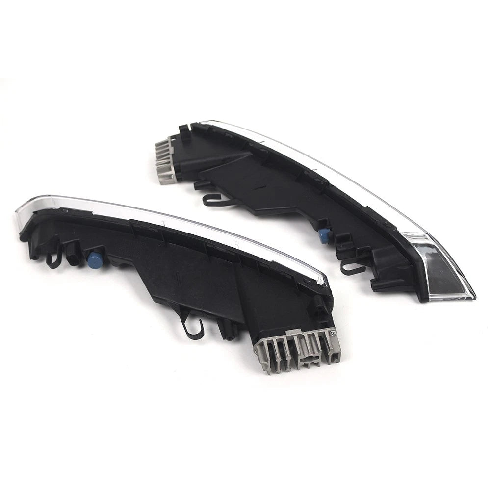 1 Pair Daytime Running Light Fog Light For Porsche Cayenne 958 2015-2018