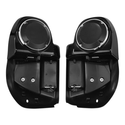 Lower Vented Fairing 6.5" Speakers Box Pod For Harley Electra Street Glide 14-24