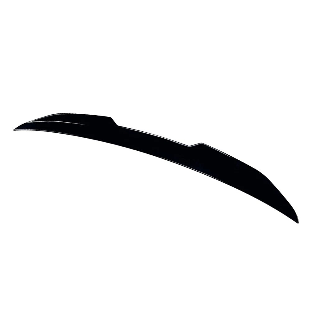Glossy Black Rear Trunk Spoiler Wing For Audi A4 B9 S4 B9 Sedan 2017-2024
