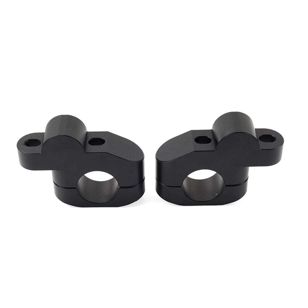 1 25mm Offset Handlebar Clamp Mount Riser For Honda For Suzuki For Yamaha