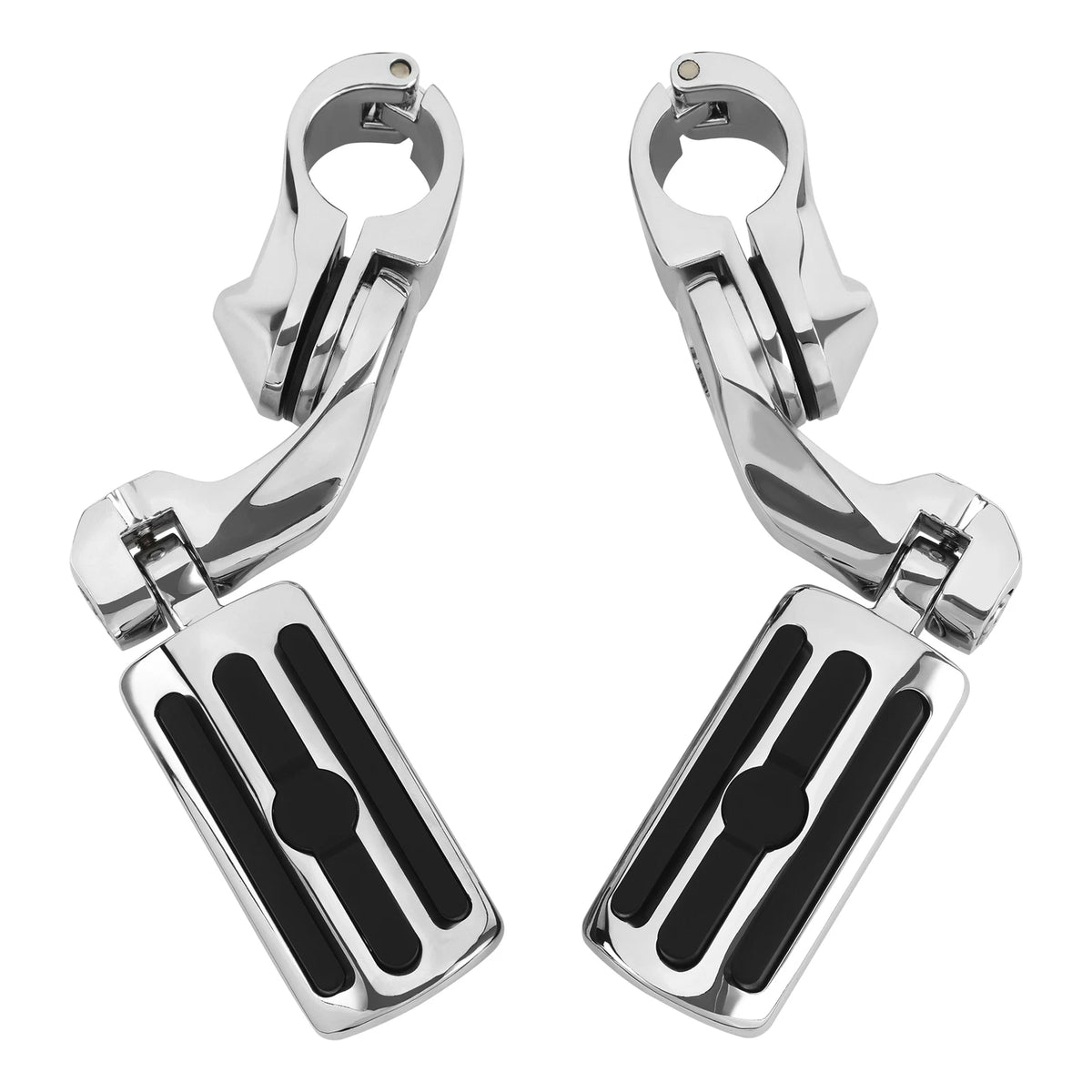 1-1/4" Highway Short Mounting Foot Pegs Fit For Harley Touring Electra Glide US