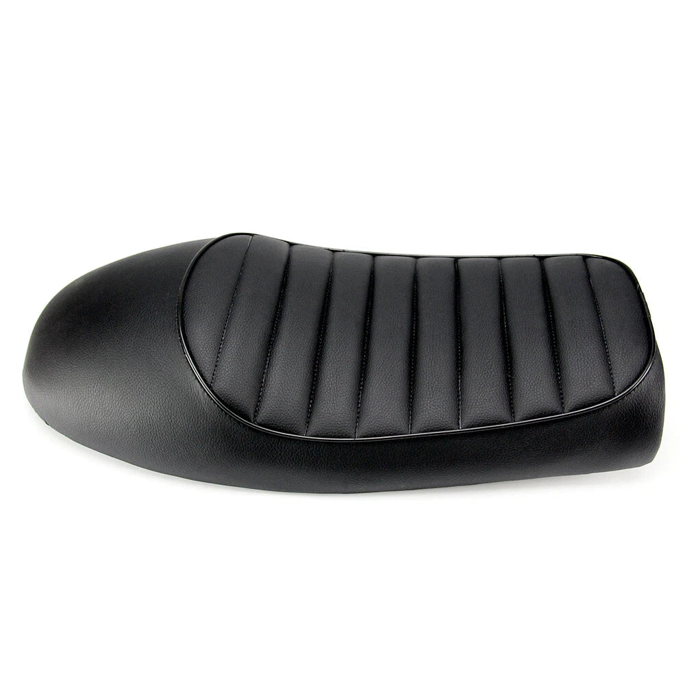 Motorcycle Cafe Racer Seat Flat Brat Hump Saddle Fit For Honda Suzuki Yamaha