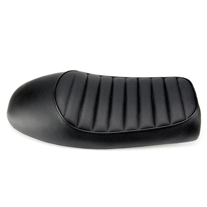 Motorcycle Cafe Racer Seat Flat Brat Hump Saddle Fit For Honda Suzuki Yamaha