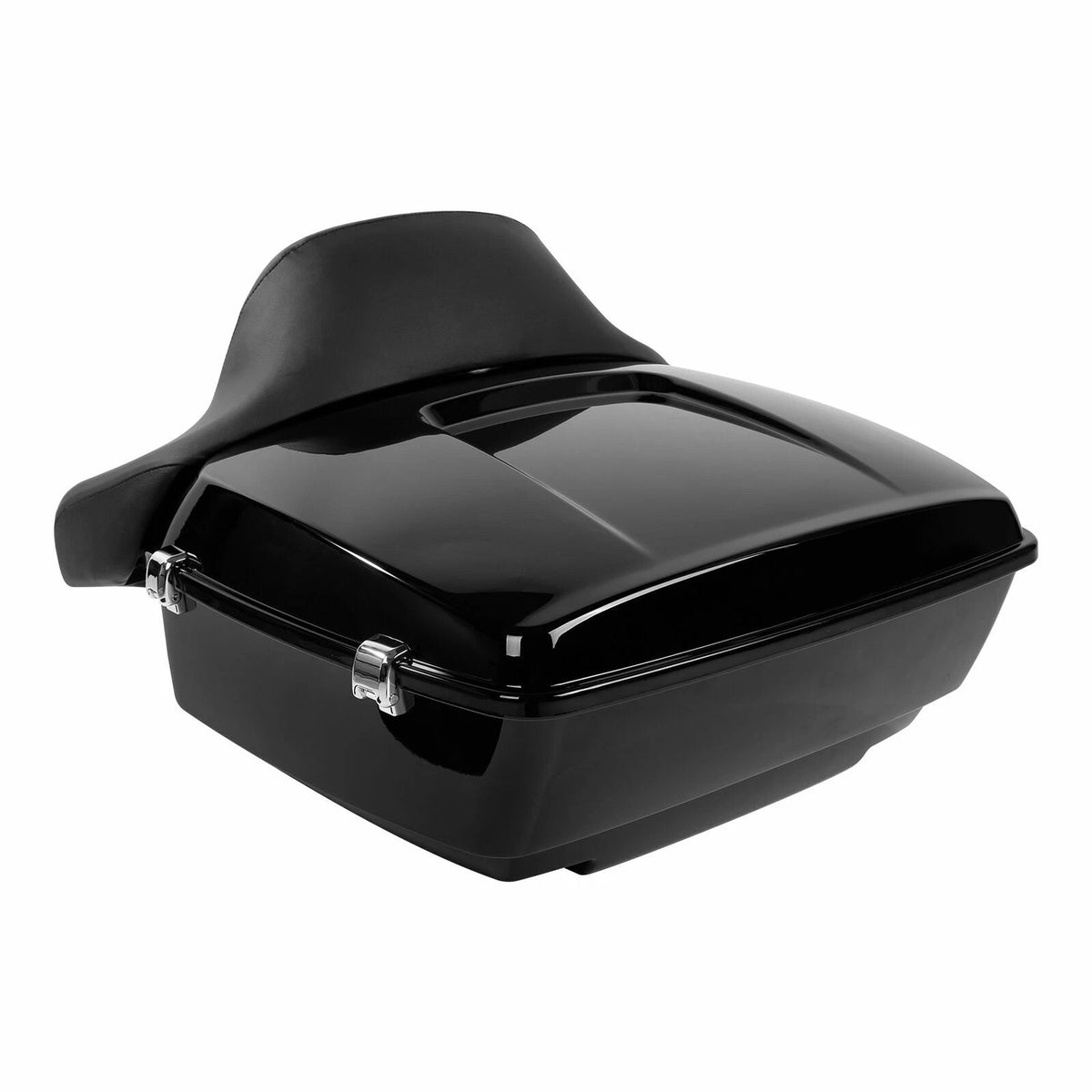 King Trunk Mount Rack Backrest Pad Fit For Harley Sport Glide FLSB 2018-Up Black