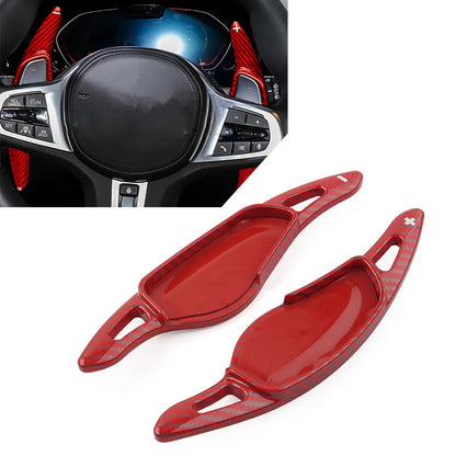 Steering Wheel Paddle Shifter Extension Red For BMW 3/5/6/7/8 Series X3 X4 X5