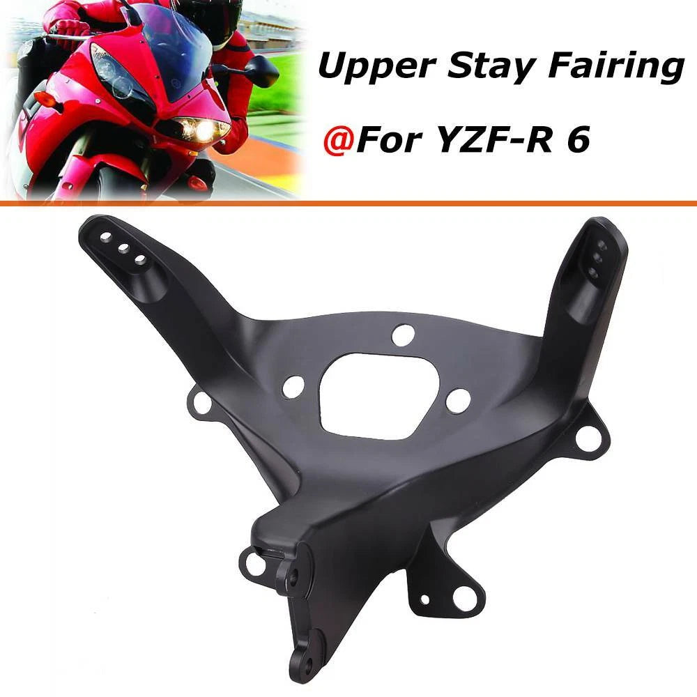 Black Upper Stay Cowing Fairing Bracket For Yamaha YZF-R6 2003 2004 2005 YZF R6S